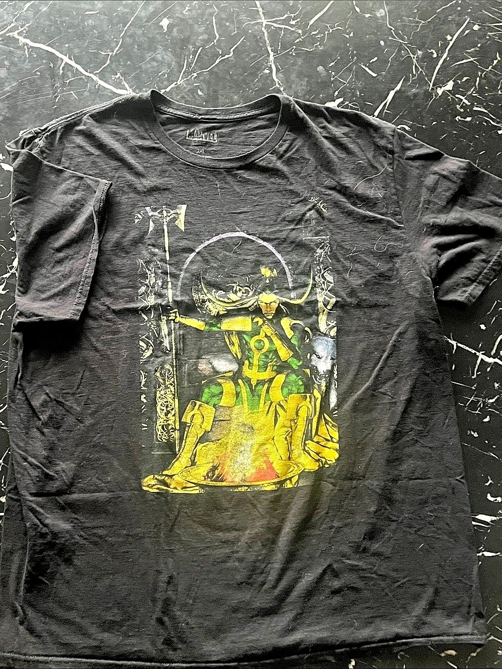 Marvel Loki graphic tee Graphic Tee Black 2XL